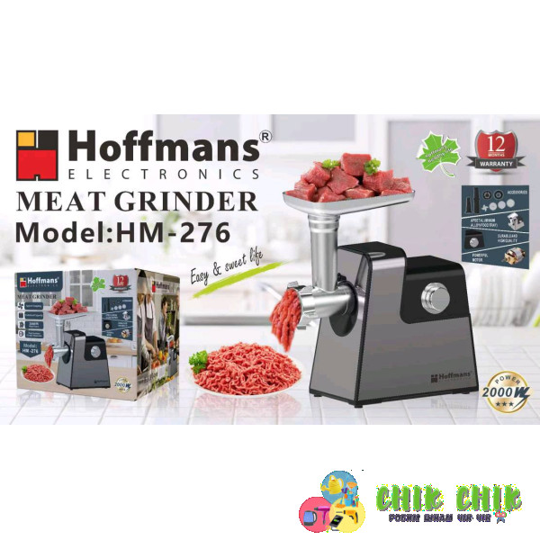 М'ясорубка електрична Hoffmans HM-276 2000W