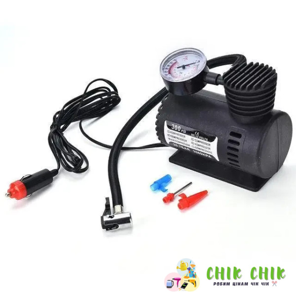 Автомобільний компресор від прикурювача 12 в Air Compressor