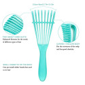Гребінець професійний афро-американський silicone comb