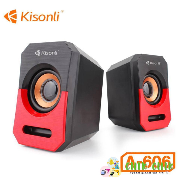 Колонки для комп'ютера Kisonli A-606
