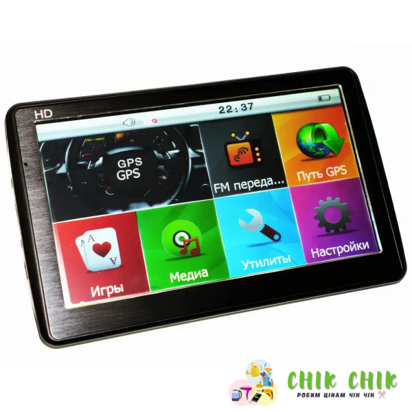 GPS-навігатор 7005/ram 256mb/8gb/місткісний екран