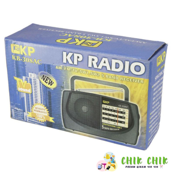 Радіоприймач KIPO KB 308AC
