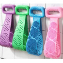 Силіконова щітка для душу Silicon bath towel