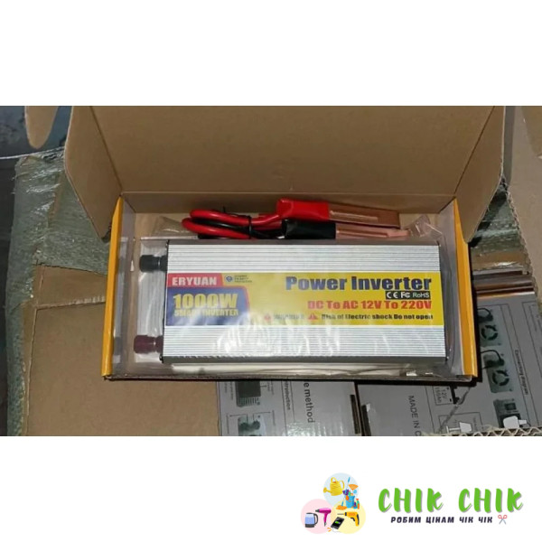 Інвертор POWER INVERTER 1000 W