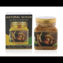 Скраб wokali natural scrub для тіла та обличчя snail 350 мл