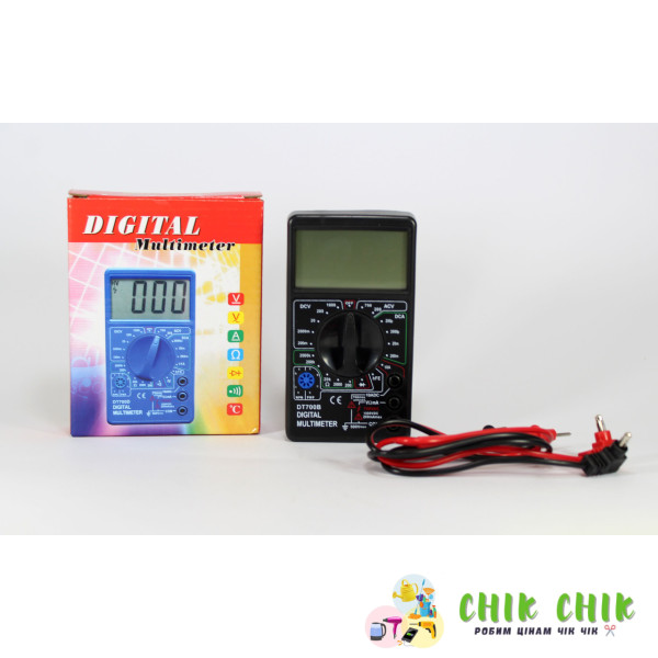 Цифровий портативний мультиметр DT-700B/тестер