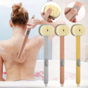 Щітка з довгою ручкою для ДУША з ємністю для мийного засобу Body brush AND LY-588