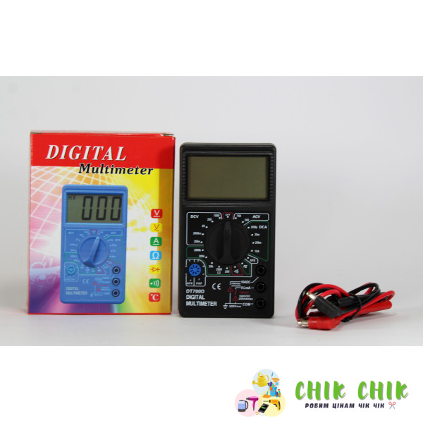 Цифровий мультиметр DT 700C/тестер