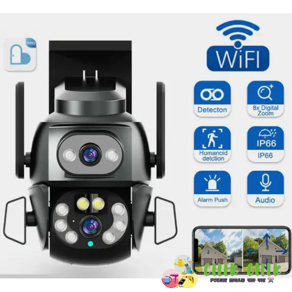 Вулична камера Wi-Fi DOUL CAM Q 821