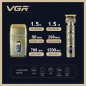 Акумуляторний тример для стриження волосся й шейвер VGR V-649