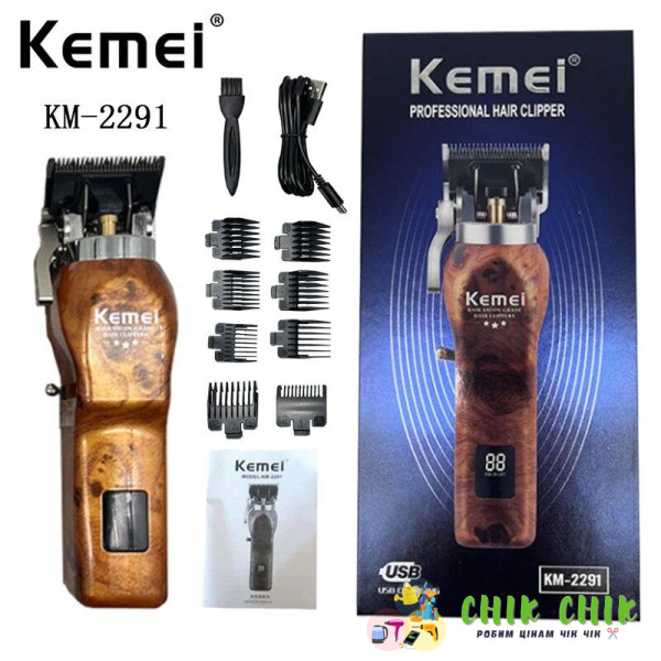 Машинка для стриження волосся KEMEI KM-2291