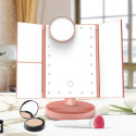 Дзеркало потрійне косметичне настільне Cosmetic mirror AND LY-700