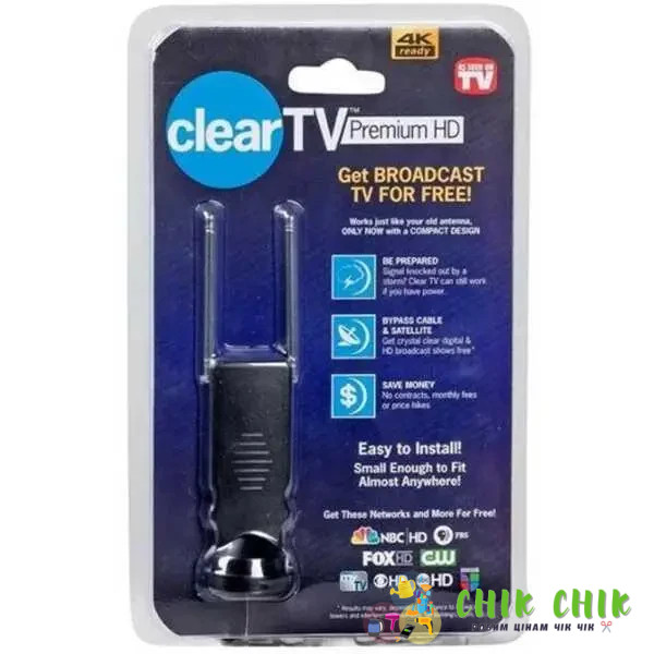 Кімнатна антена для TV 9278 CLEAR TV