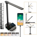 Настільна лампа з бездротовою зарядкою Table lamp AND HA-85