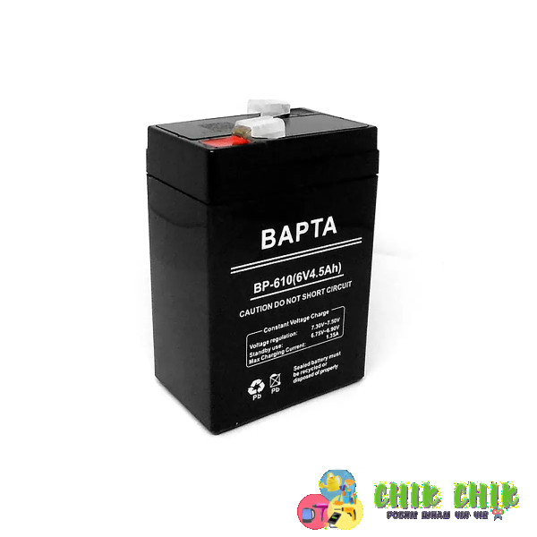 Акумуляторна батарея BAPTA 6 В 4.5 А·год