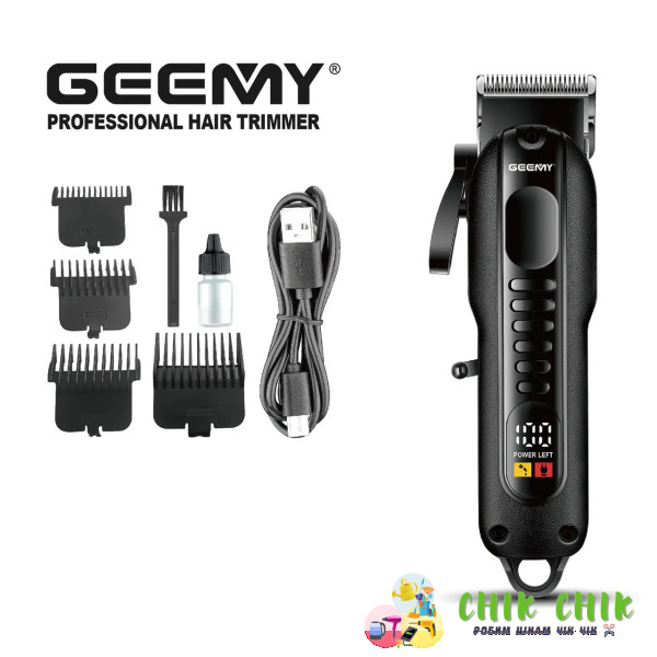 Акумуляторна машинка для стриження Geemy GM-8040