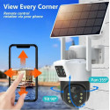 Вулична Wi-Fi камера із сонячною панеллю SOLAR V36-4G