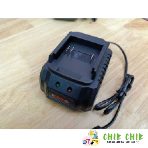 Зарядний пристрій для акумуляторів (мийка, сучкорізи та тд) 48V Li-ion Чорний