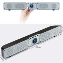 Мобільна колонка з годинником Soundbar Q10