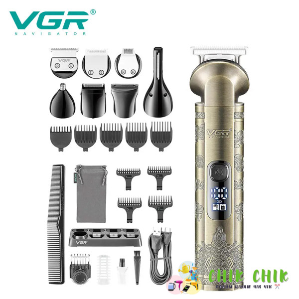 Акумуляторна машинка для стриження волосся VGR V-110
