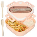 Пластиковий ланч-бокс Квадратний Healthy
