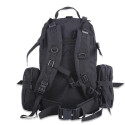 Рюкзак тактичний із підсумками B08 Black 55L