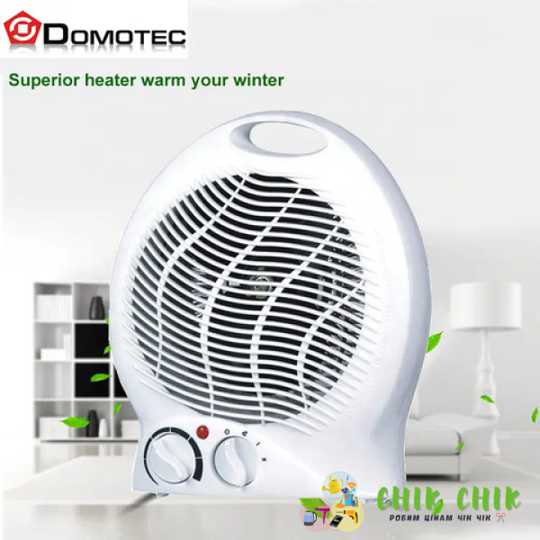 Електричний тепловентилятор на 2000 Вт, Domotec Heater MS 5902