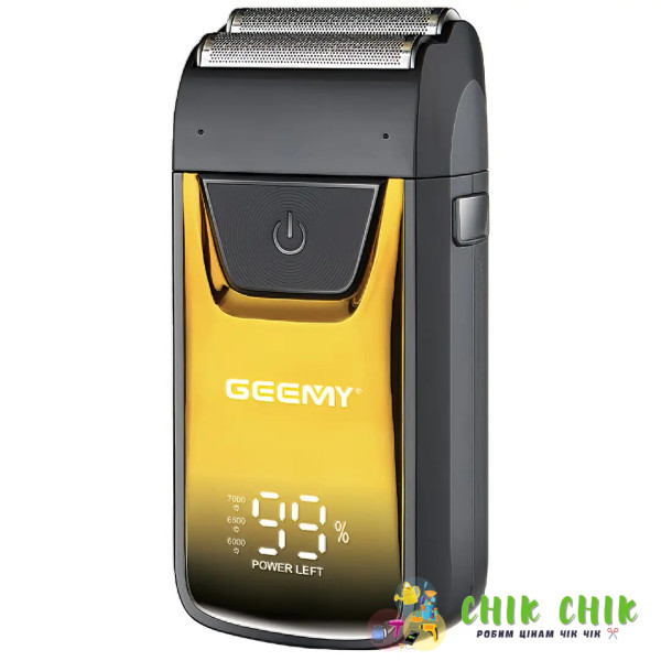 Акумуляторна електробритва-шейвер Geemy GM-9012