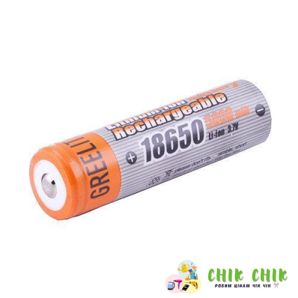 Акумулятор 18650 5800 мА·год 3,7В Li-Ion Greelite FST-01