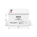 Акумуляторна батарея 12 В 100 А·год Gel BAPTA BP-100AMP