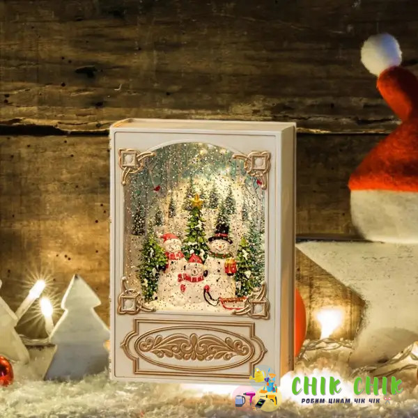 XMAS Новорічний нічник книга WDL-24023B