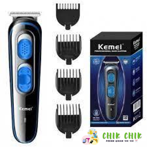 Акумуляторна машинка для стриження волосся Kemei Km-319