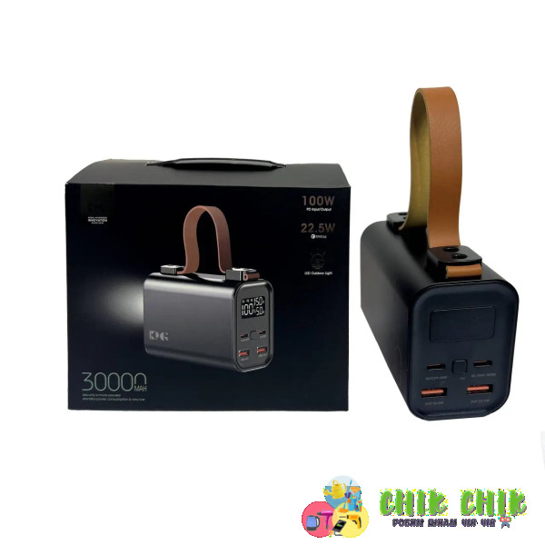 Зовнішній акумулятор Power Bank 30000 мА·год KP KG-300
