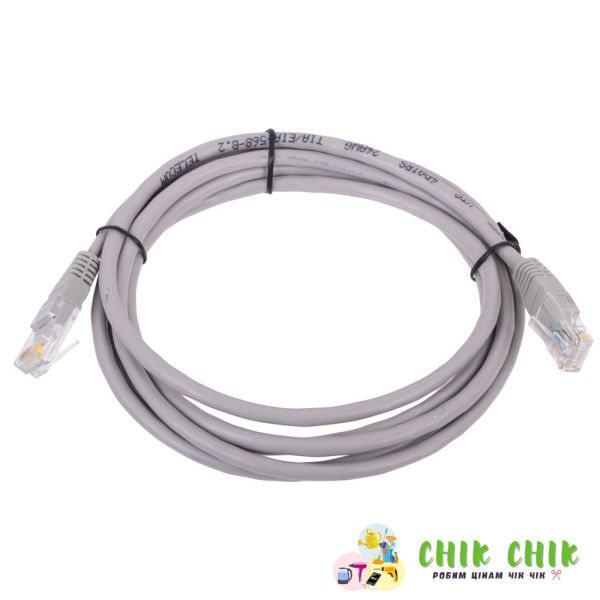 Кабель, патч-корд UTP (для інтернету) LAN/3m/13525-7