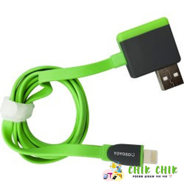 Кабель Iphone 5 1м YOYOSO + USB port