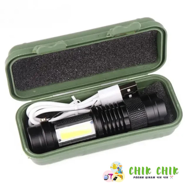 Ліхтарик ручний BL 525 usb micro charge