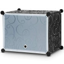 Складана шафа Storage Cube Cabinet для одягу на 2 розділи