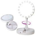 Дзеркало з підсвічуванням кругле My Fold AWAY MIRROR