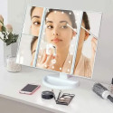 Дзеркало потрійне косметичне настільне Cosmetic mirror AND LY-700