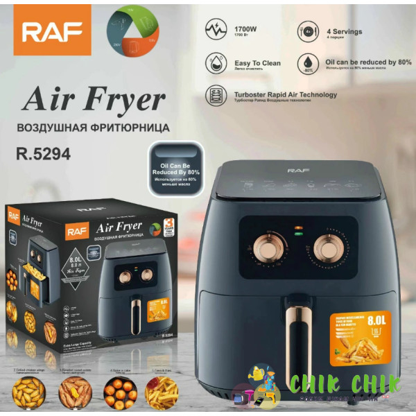 Повітряна фритюрниця RAF R5294 (8L)