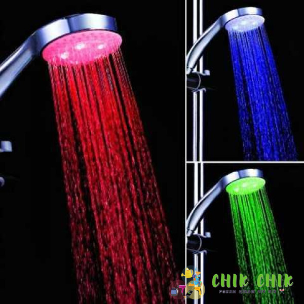 Лійка для душу світлодіодна фарбує потік у 3 кольори Shower head AND XL-903
