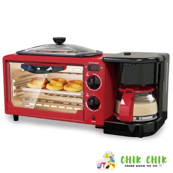 Електродуховка 3 в 1 Rainberg RB-2286B