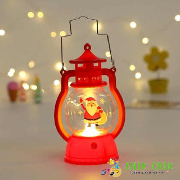 Новорічна лампа Led Christmas Lantern (розмір 11 см * 5,5 см)