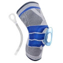 Бандаж на коліно сірий KNEE SUPPORT AA-18 AND XL-1061
