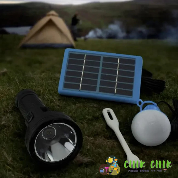 Ліхтарик ручний BL YW-038 hand torch + bulb + solar