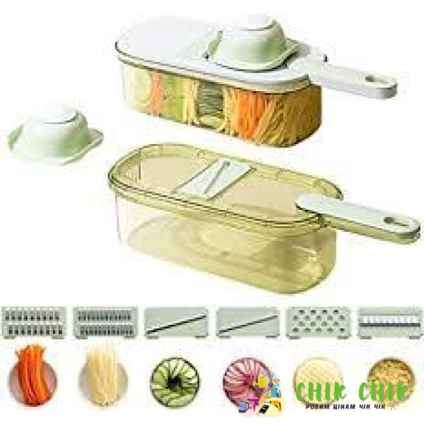 Слайсер-овочерізка multifunctional vegetable cutter 4in1