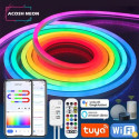Гнучка неонова стрічка RGB 2 м з wi-fi синхронізацією музики