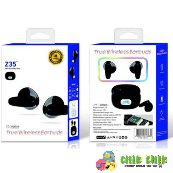 Гарнитура Double с кейсом Bluetooth True Wireless Earbuds Z35
