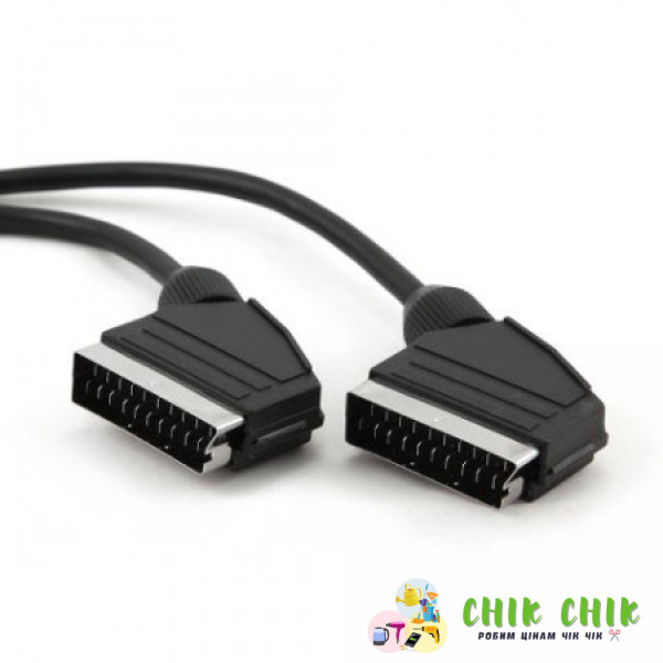 Кабель відео Scart-Scart 1.3м