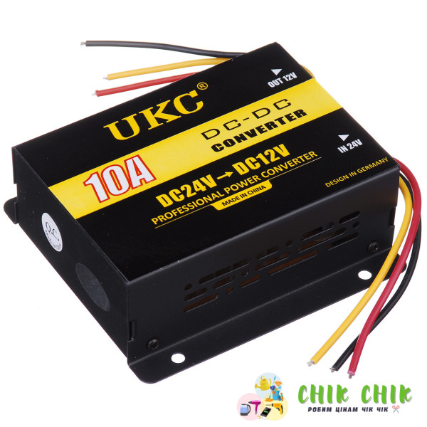 Перетворювач DC/DC 24v-12v 10A